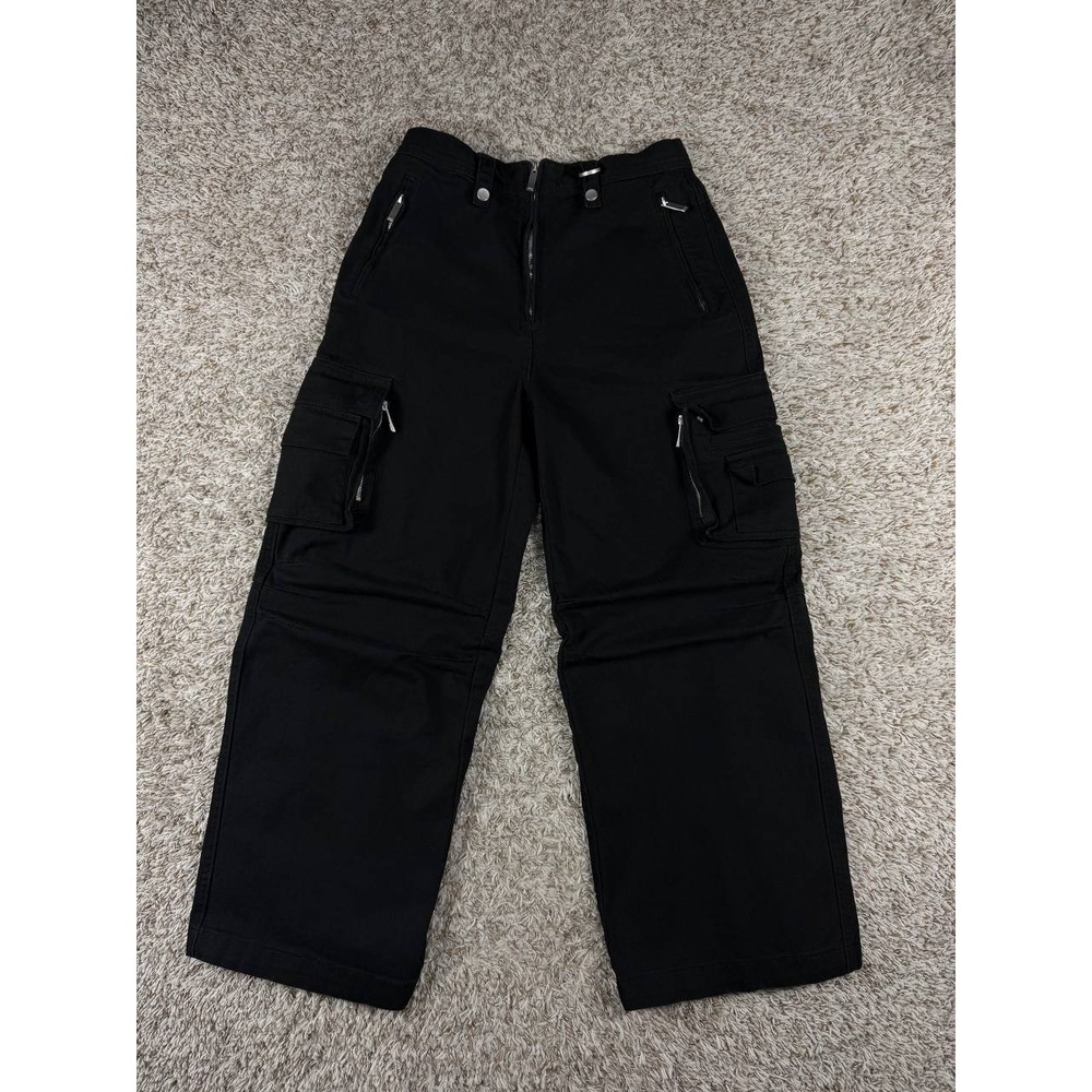 C2H4 Black Construction Cargo Pants Men's Size Small